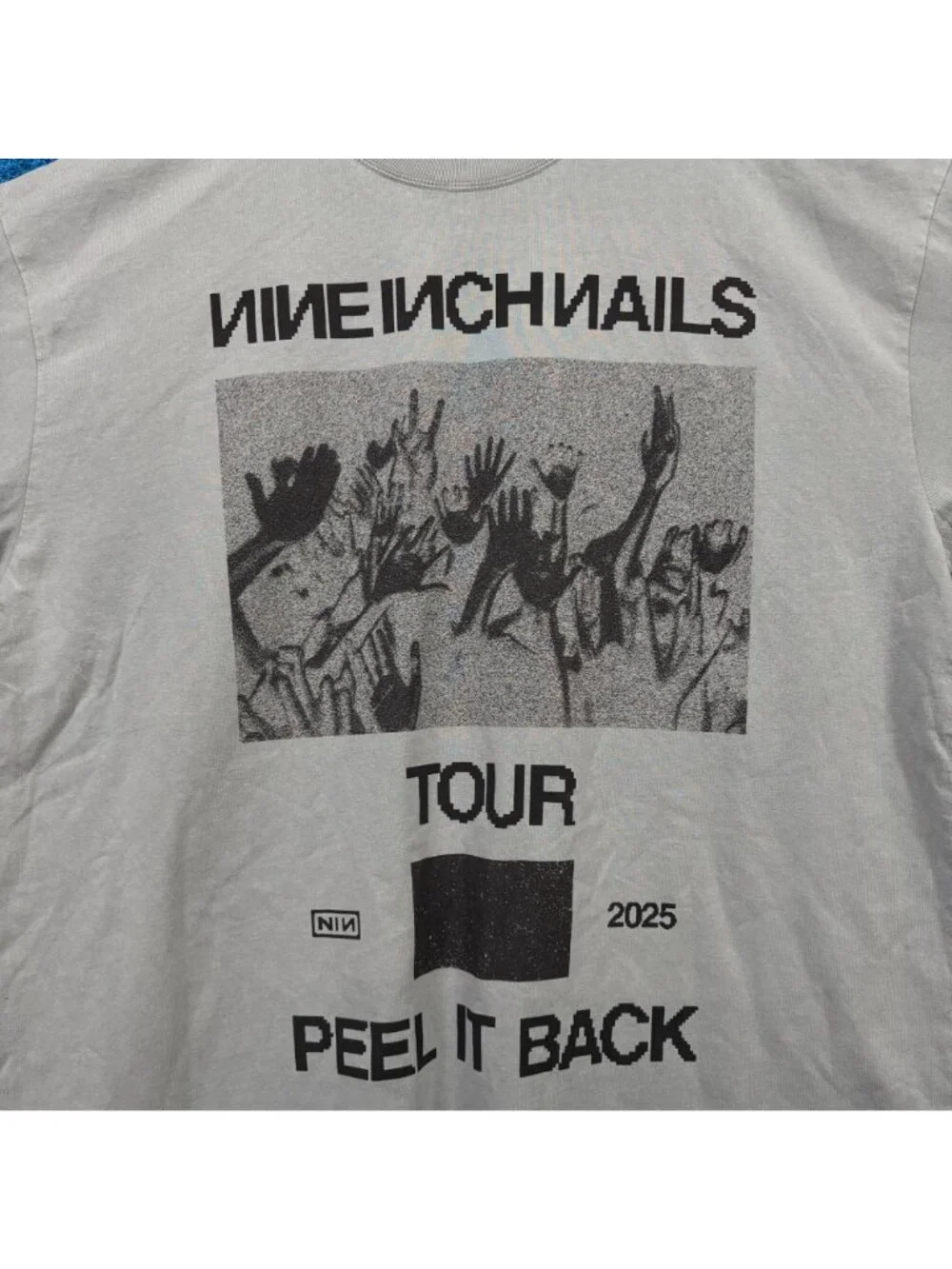 Nine Inch Nails Peel It Back Tour Rock T-Shirt Size XXL - Picture 2 of 4